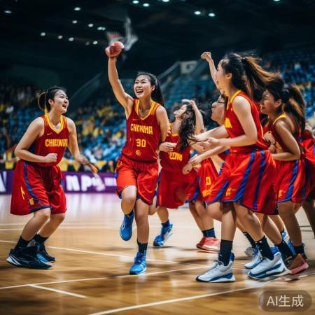 女篮崛起,印尼队顽强
