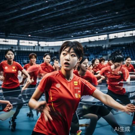 国乒女团六连冠,毅力惊人