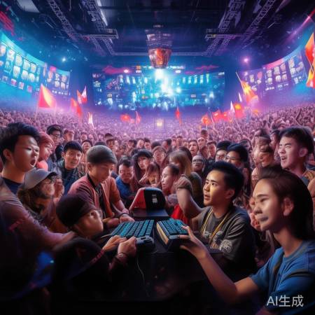 中国电竞选手未来可期