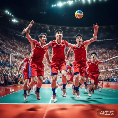 中国男排实力赢球亮点多