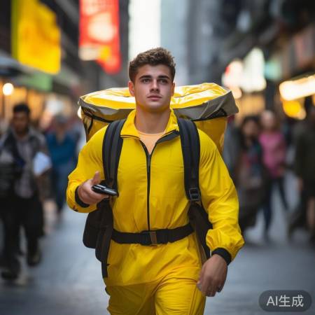 外卖小哥送餐途中勇救火，车辆复燃爆炸惊险瞬间