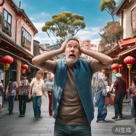 街头恍惚,中澳不分