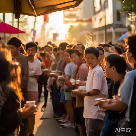 凌晨排队只为吃！胖东来免费早餐，游客惊呼：太值了！