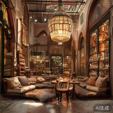 星巴扎:中东风情咖啡店