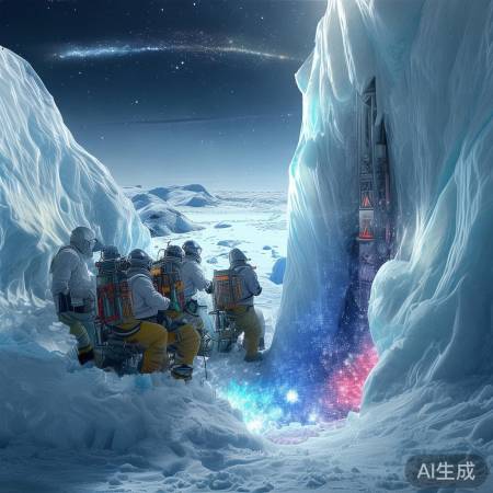 南极奇观！深冰层捕获神秘宇宙幽灵，揭开宇宙奥秘