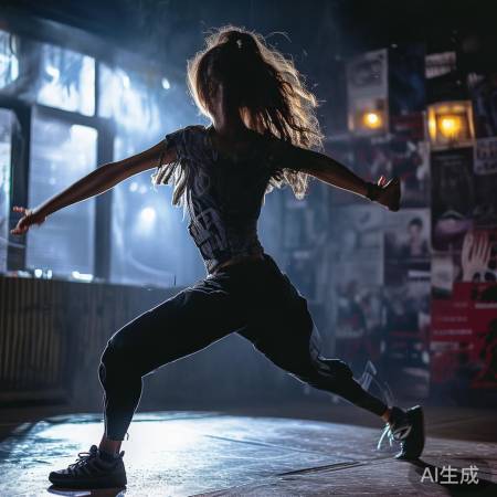 街舞冠军梦,日夜不懈练