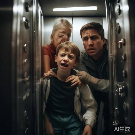 自闭症男童乘电梯被踹，陌生男子行为引发关注