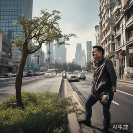 上海司机撞树喊冤：这棵树真的长太歪了？真相令人震惊！