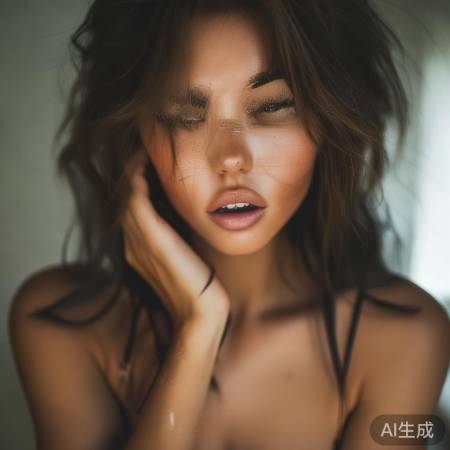 古力娜扎直播卸妆,真实感十足
